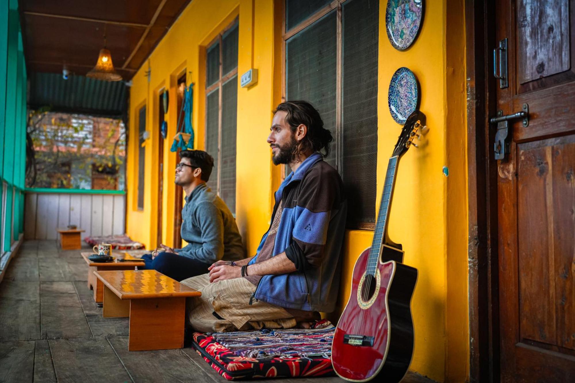 Yaarana Stay & Cafe, Vashisht, Manali Bagian luar foto